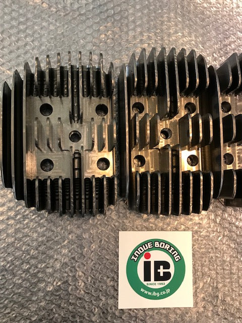 Cylinder Heads Kawasaki H2 750SS Mach IV Machined Billet Inoue Boring Japan NEW